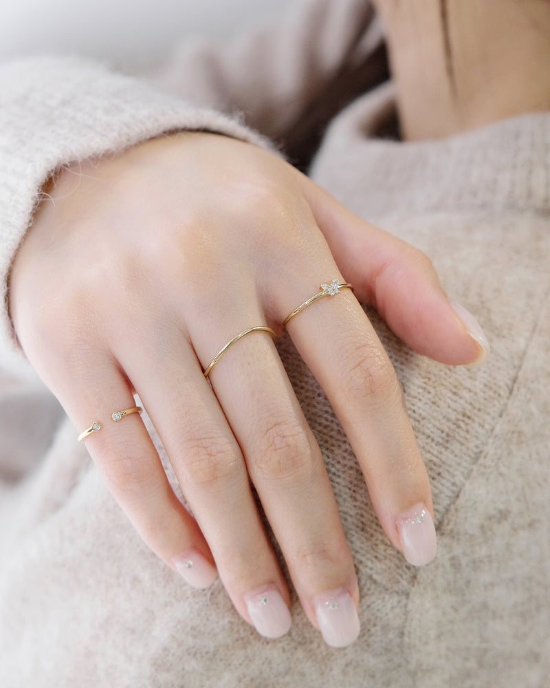 Butterfly Diamond Ring