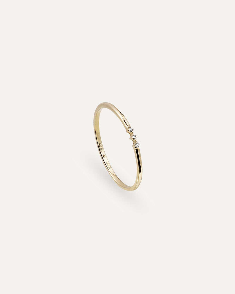 Slim Diamond Ring