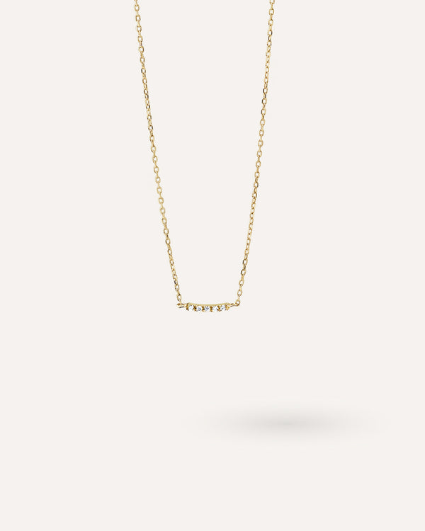 Diamond Smile Necklace