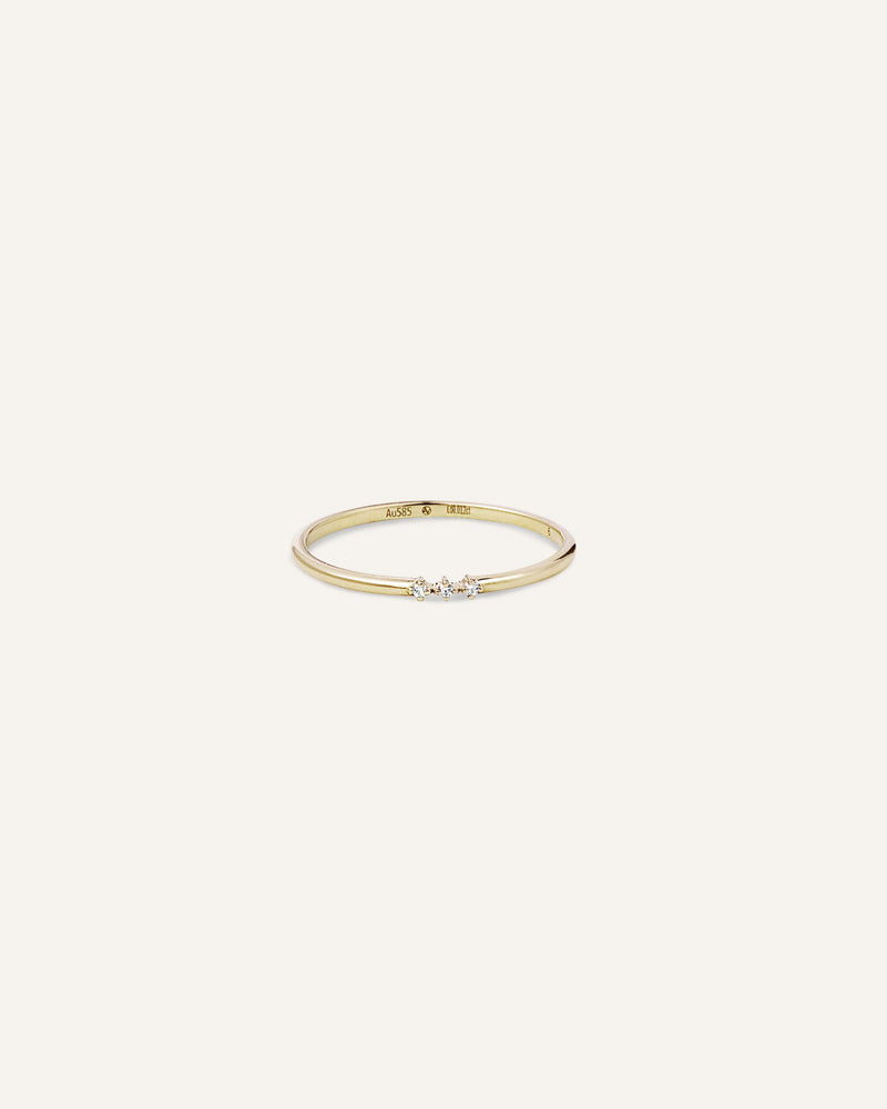 Slim Diamond Ring