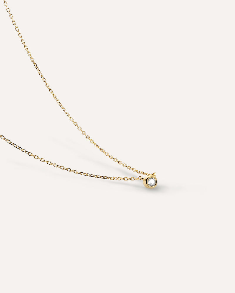 Infinite Bezel Necklace