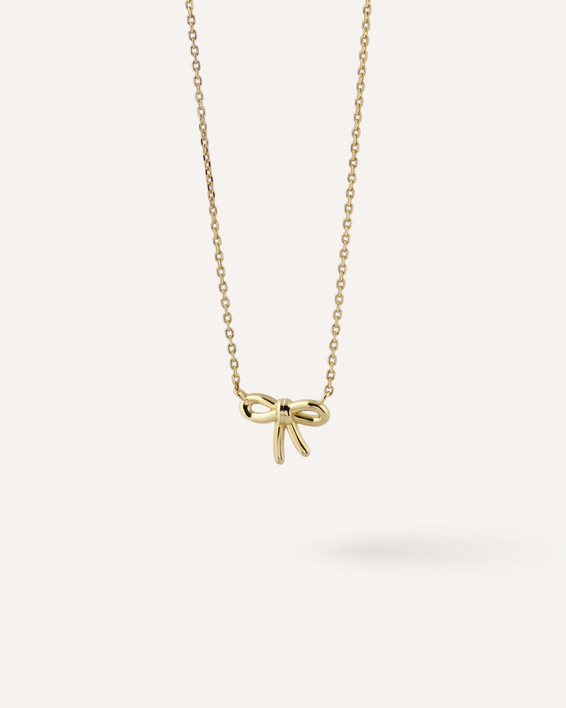 Lovely Bow Necklace