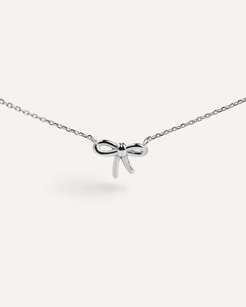 Lovely Bow Necklace