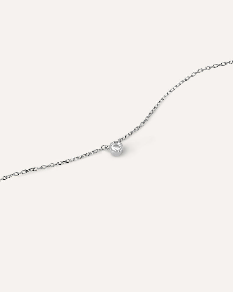 Infinite Bezel Necklace