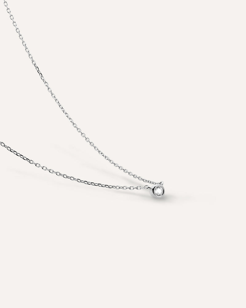 Infinite Bezel Necklace